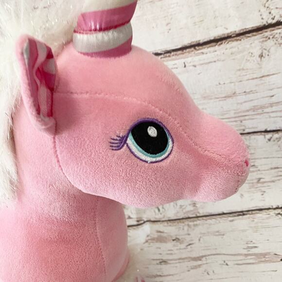 BUILD A BEAR Exclusive Employee Swirl Unicorn Plush 16" - Picture 6 of 7